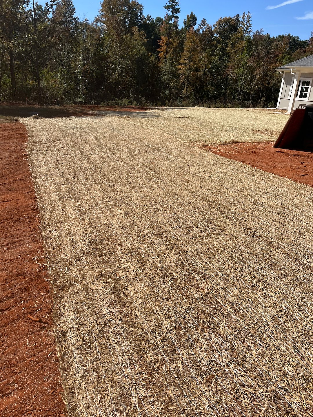 Erosion Control Over-seeding project in Greenville, SC