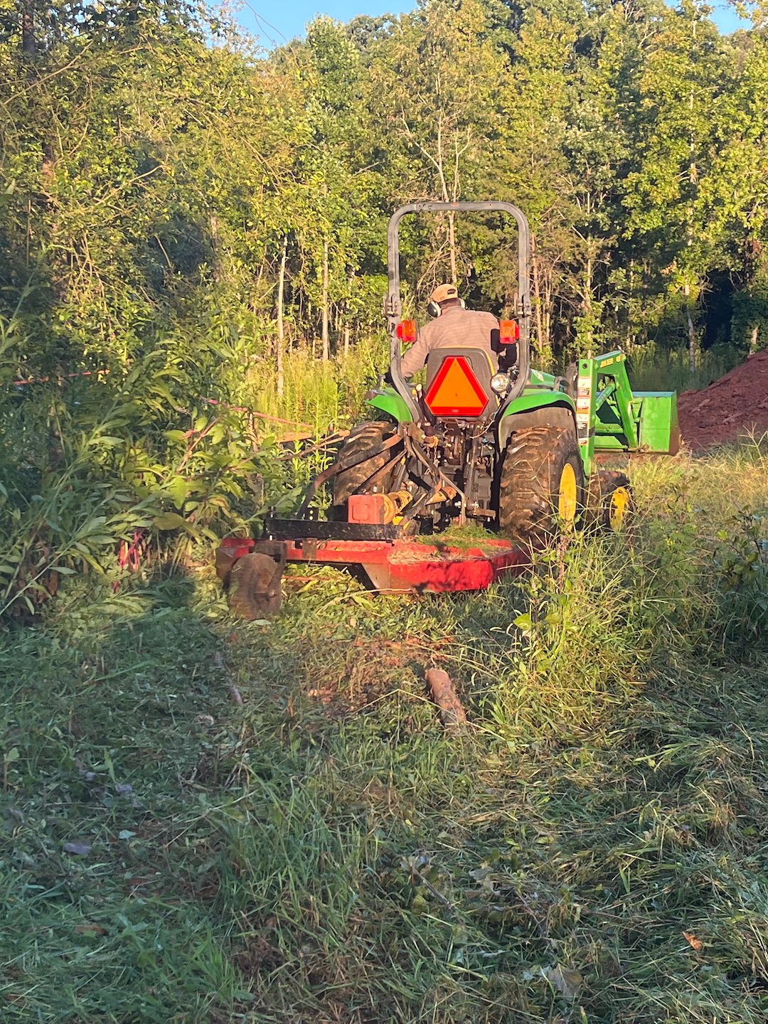 Quick Response Bush Hogging job in Greenville, SC 